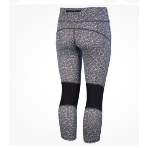 Nike Capri leggings women's printed Dri Fit capri athletic pants size large - Picture 2 of 8